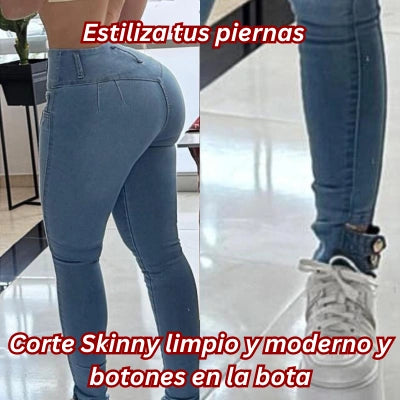 Skinny Elevate Azul Clásico