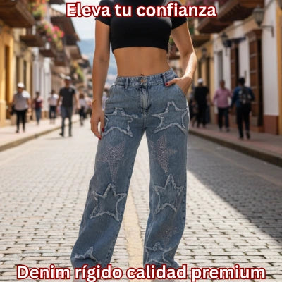 Mom Denim Estrella Confidente