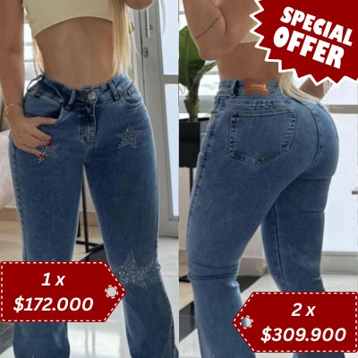 Jeans Estrella de Confianza: Bota Campana Premium