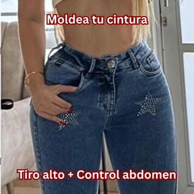 Jeans Estrella de Confianza: Bota Campana Premium