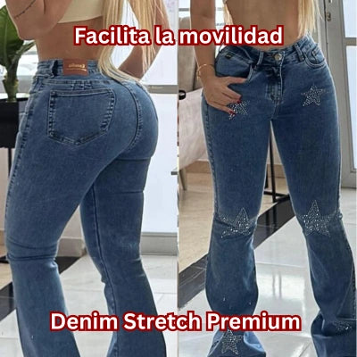 Jeans Estrella de Confianza: Bota Campana Premium