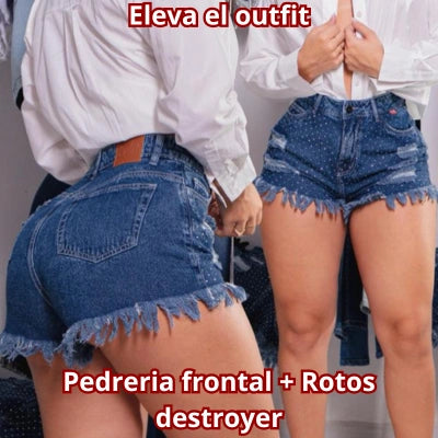Short Brillo Seguro Pedrería