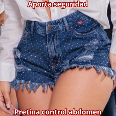 Short Brillo Seguro Pedrería
