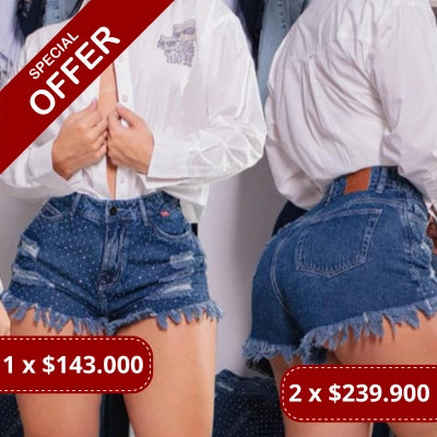 Short Brillo Seguro Pedrería