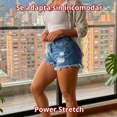 Short Índigo Destellos