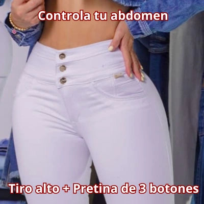 Jean Seguridad Blanca