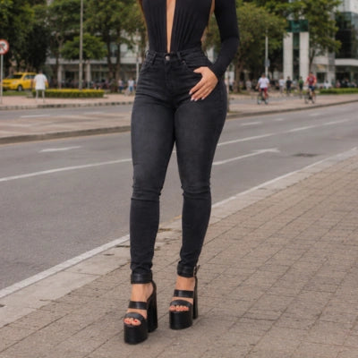 Jean Actitud Nocturna Skinny