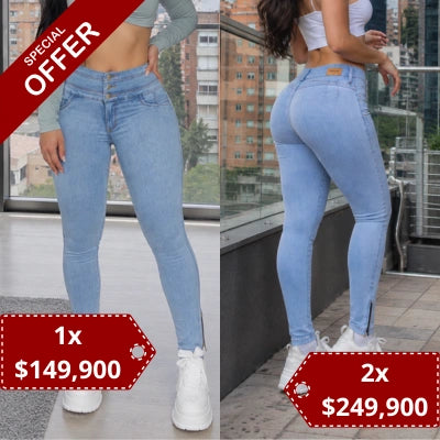Jean Skinny "Cielo Infinito" 3 Botones