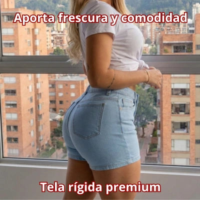 Short Denim "Silueta Libre"