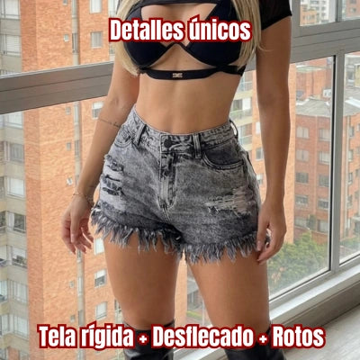 Short Denim Aura Rebelde