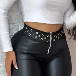 Leggins Dominance Efecto Cuero