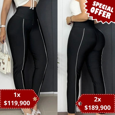 Estructura Propia — Leggins Cierre Línea Blanca