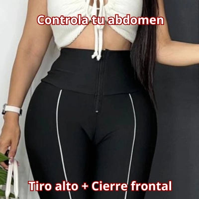 Estructura Propia — Leggins Cierre Línea Blanca