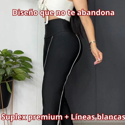 Estructura Propia — Leggins Cierre Línea Blanca