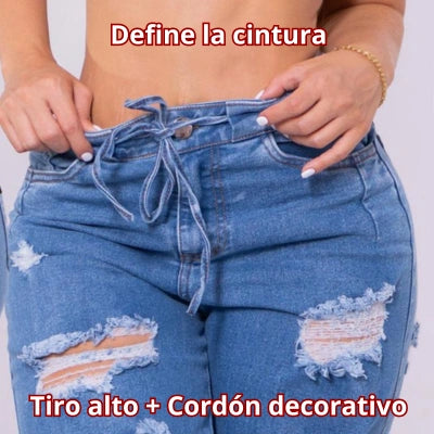 Jean Aura Wide Leg Roto