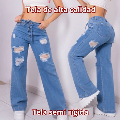 Jean Aura Wide Leg Roto