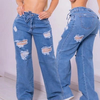 Jean Aura Wide Leg Roto