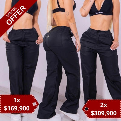 Pantalón Mila — Mom Flat Cuerina