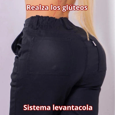 Pantalón Mila — Mom Flat Cuerina