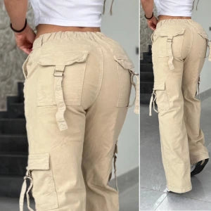 Mom Cargo Beige