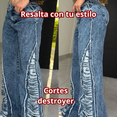 Jeans Impacto Side Destroyer