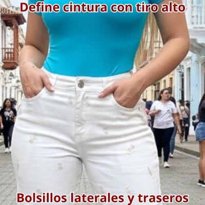 Mom Flat “Hueso Flor Sutil”