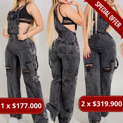 Overall Corazón Humo Glam