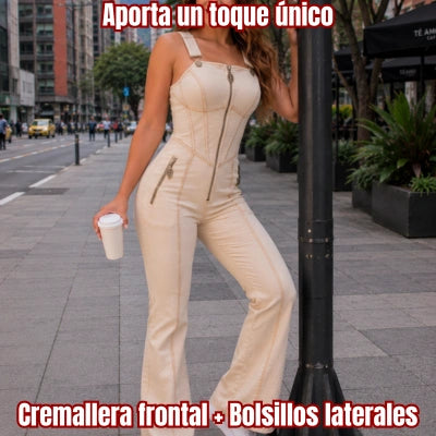 Overol Corsé "Curva Auténtica" Crema