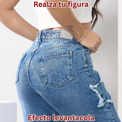 Palazzo Denim Estrella Libre