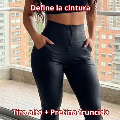 Pantalón Nova — Bota Campana Cuerina Tiro Alto