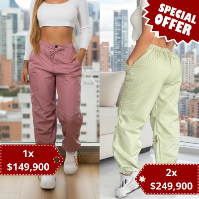Pantalón Rubí — Cargo Antifluido Oversize