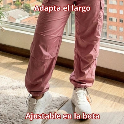 Pantalón Rubí — Cargo Antifluido Oversize
