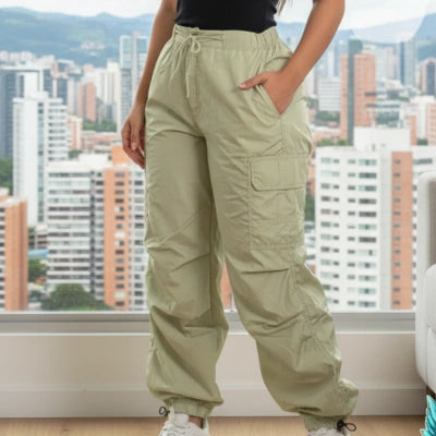 Pantalón Rubí — Cargo Antifluido Oversize