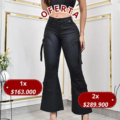 Sirena Cargo Flare Cuerina