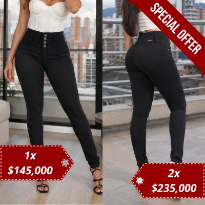 Jean Skinny "Control & Realce" Pretina Anatómica