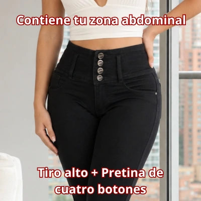 Jean Skinny "Control & Realce" Pretina Anatómica