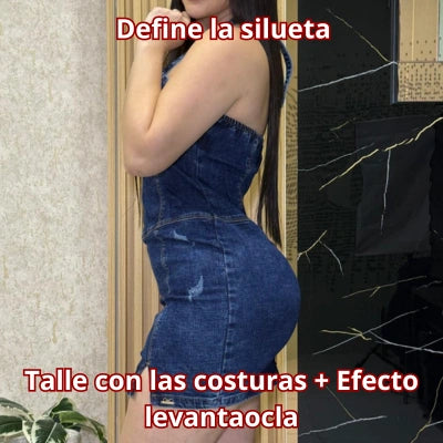 Vestido Halter Corset