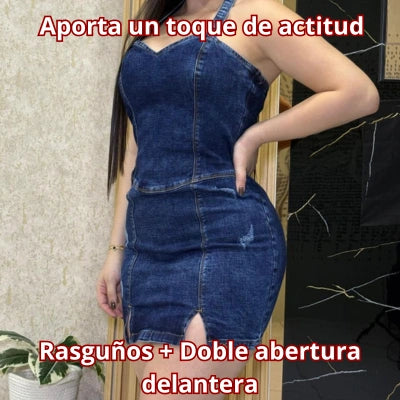 Vestido Halter Corset