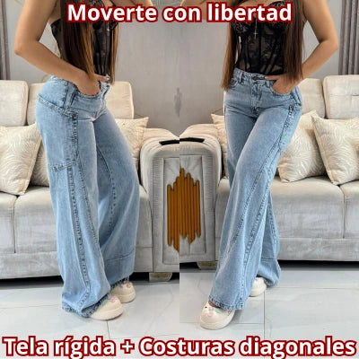 Andar Libre — Jean Wide Leg Bota Recta