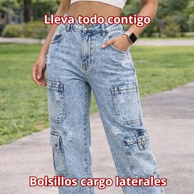 Jean Cargo Nube Libre