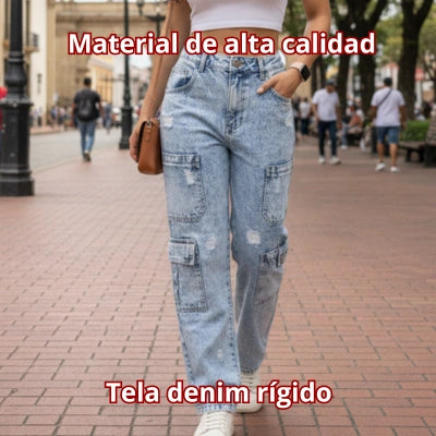 Jean Cargo Nube Libre