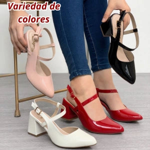Tacones Elefante Charol