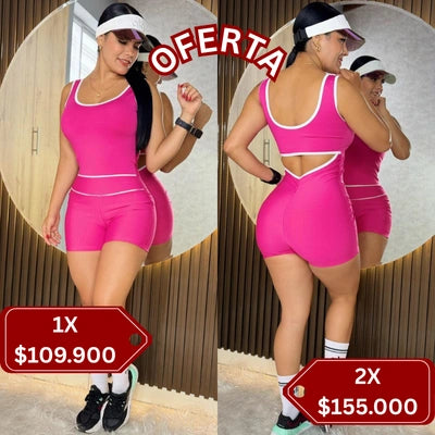 Enterizo PowerMove Espalda Libre