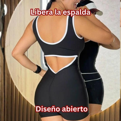 Enterizo PowerMove Espalda Libre