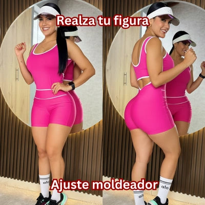 Enterizo PowerMove Espalda Libre