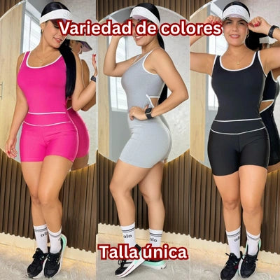 Enterizo PowerMove Espalda Libre