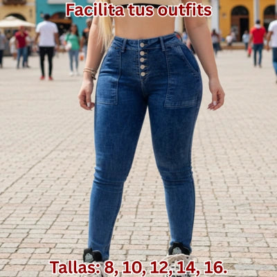 Jeans SculptFit Azul Premium