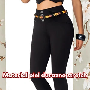 Jeans Slim Fit Negro Selva