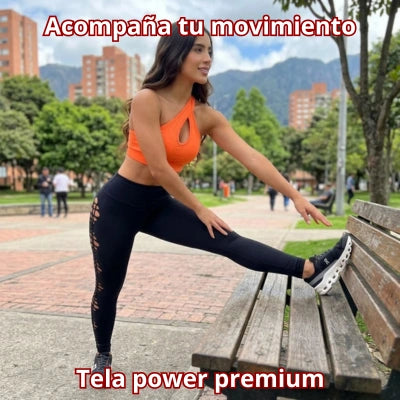 Top & Licra con Tejido Artesanal