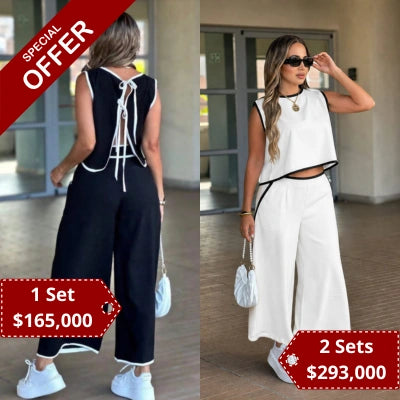 Set Lazo Elegance Wide Leg